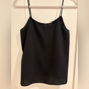 Cathy Jean Los Angeles Black Camisole Top